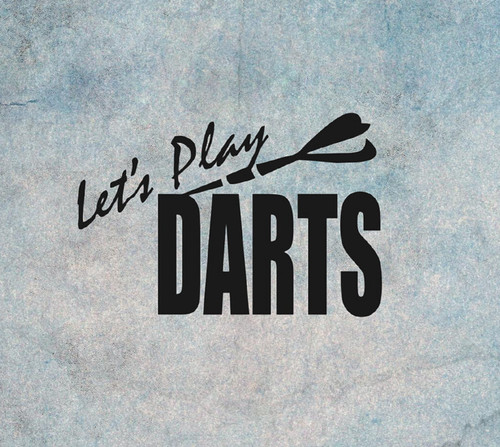 Let play darts large - let's,
