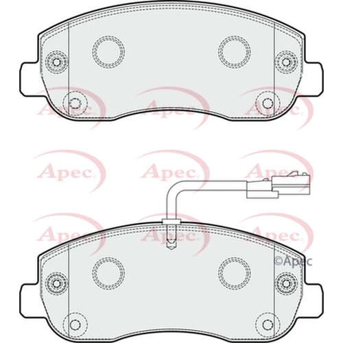 Brake pads set - brake,