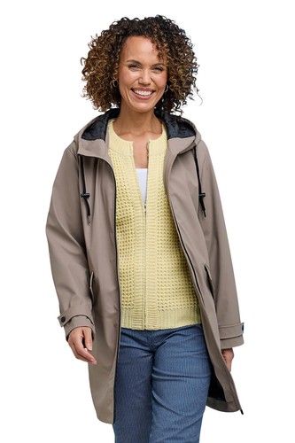Ladies showerproof hooded - ladies,