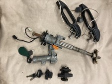Saab 9000 lock Set Complete Doors/boot/ignition/Glovebox