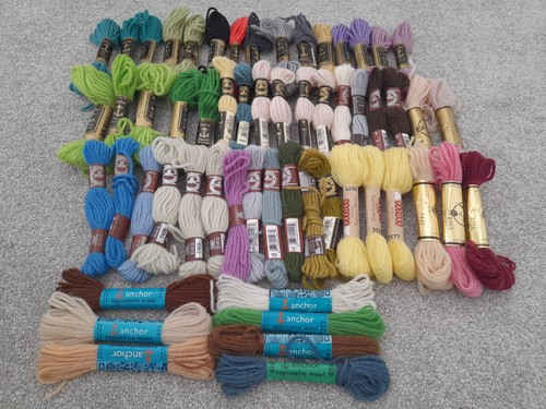 Tapestry wool bundle skeins - wool,
