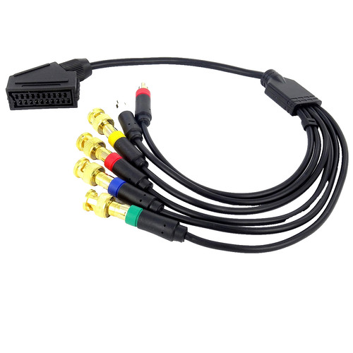 Rgb scart bnc adapter - 4,