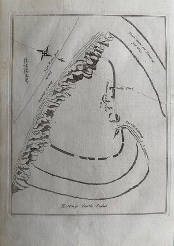1785 antique print - 1785, hastings