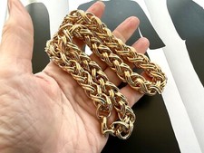 MONET Heavy Gold Tone Metal