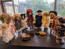 10 Victorian style porcelain
