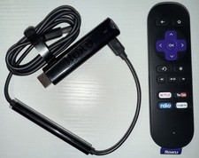 ROKU 4K Streaming Stick with Remote| 3820X2 | BLACK | 4K Streaming Device