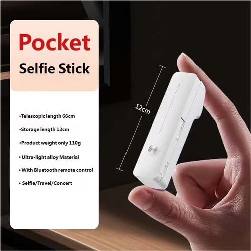 Pocket selfie stick long - selfie,