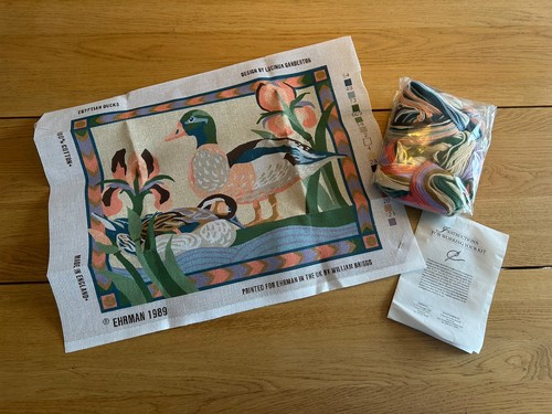 Vintage ehrman egyptian ducks - vintage,