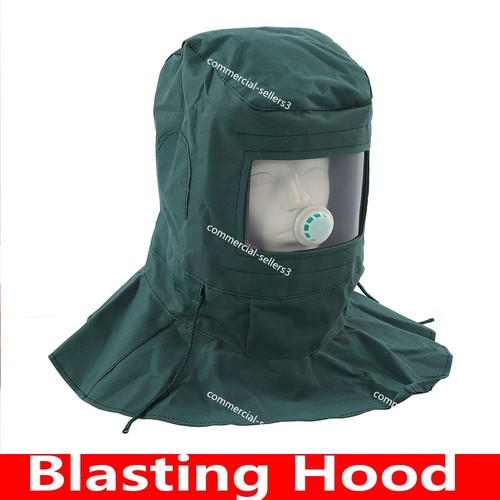 Heavy duty blasting - hood, sand