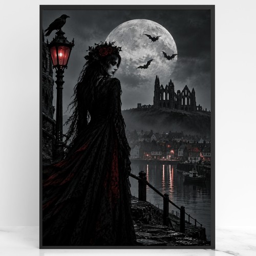 Whitby gothic wall picture - gothic,