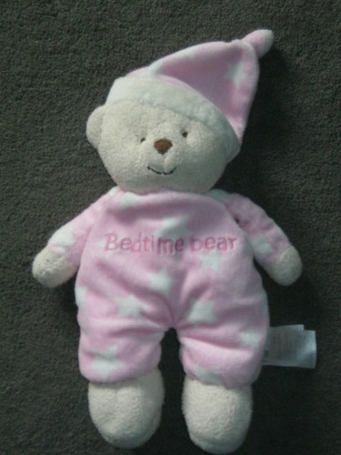 Mothercare pink bedtime bear - mothercare,