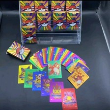55 Pcs Gold Pokemon Card Foil