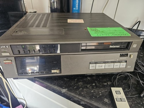Sony betamax c6ub mark 2 - sony, sl-c6ub