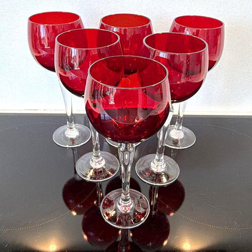 Set vintage wine - set, glasses