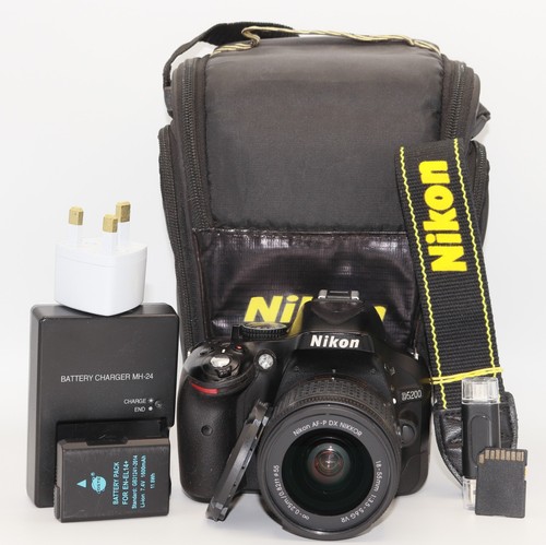 Nikon d5200 dslr camera - nikon, 24.1mp
