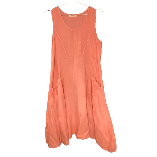 Woolovers dress coral - 16,