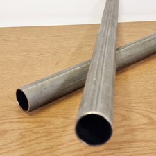 Steel Tube Galvanized Finished Heavy Duty 25.4mm Diameter 600mm Length PACK OF 2