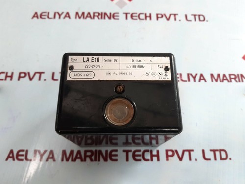 Landis gyr e10 burner - landis, &