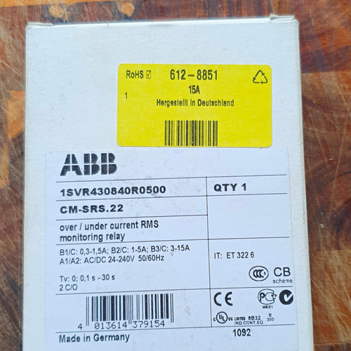 Abb srs monitoring relay - cm-srs.22,