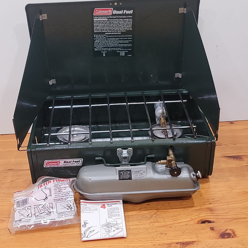 Coleman dual fuel burner - coleman,