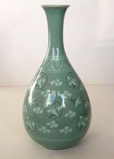 Korean celadon crackle glazed - korean,