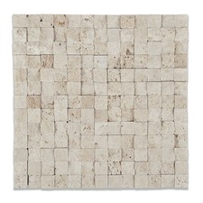 Ivory Travertine Mosaic Tile