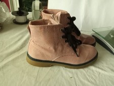 pink ankle boots size 3/36