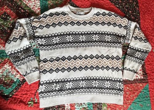 Hollister fair isle - fair, crewneck