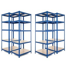 4 x Heavy Duty Steel Shelving