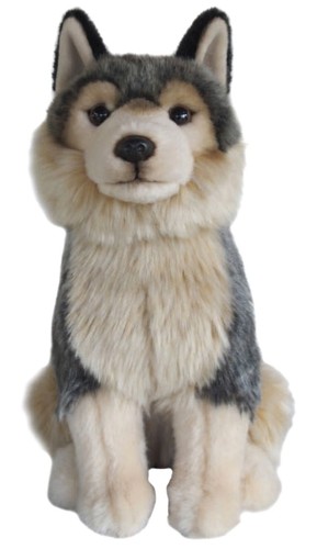 Wolf plush soft toy teddy - toy, by