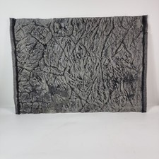 3D AQUARIUM BACKGROUND FOR FISH TANK BACK WALL DECORATION THIN GREY ROCK  RESIN