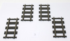 Lego 2865c01 Train, Track 9V Straight x4 pieces (L2)