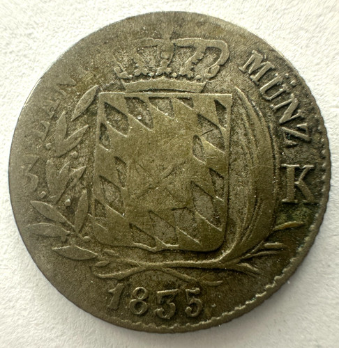 1835 german states bavaria - 1835,