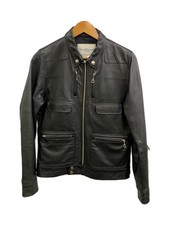 UNDERCOVERISM Leather Jacket Blouson 2 Sheep Leather Black Solid A4209