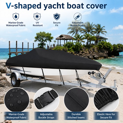 Boat cover anti waterproof - boat,