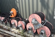 NEDERMAN Fume Exhaust Extraction System 8x Hose Reel  1x Extractor 