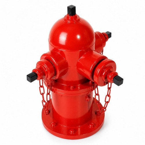 Water hydrant model - hydrant, metal