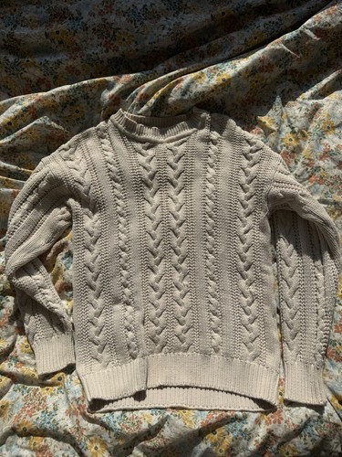Cableknit fisherman jumper - cableknit,