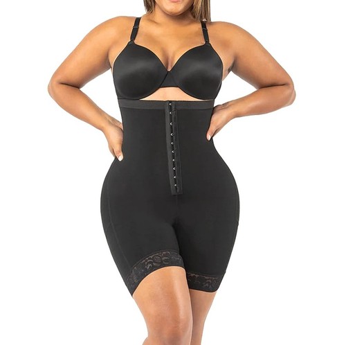 High waisted hook eye - high-waisted,