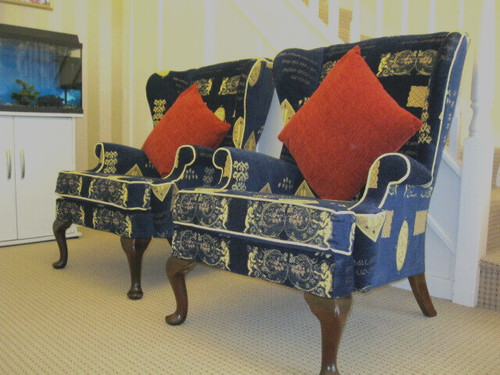 Pair parker knoll wing - pair, back