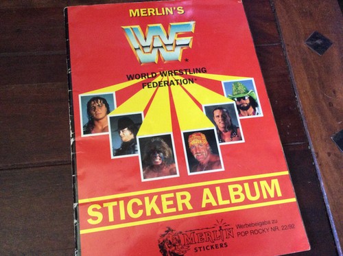 Wwf sticker album scrapbook - wwf, [scrapbook]