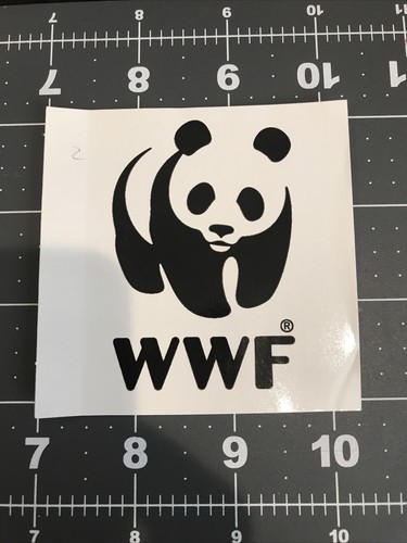 Vintage wwf panda vinyl - wwf, decal