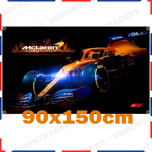Large mclaren flag - 3x5ft, f1