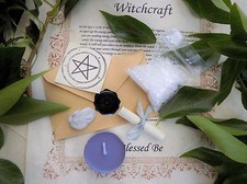 Revenge Spell Kit Votive Candle Magic Wicca Created by a Witch Karmic Return