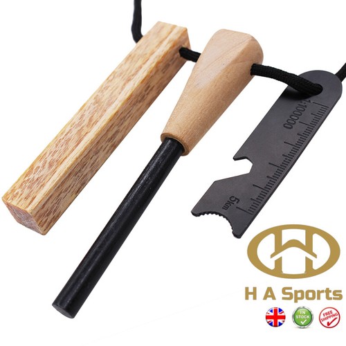 Survival flint fire starter - flint,