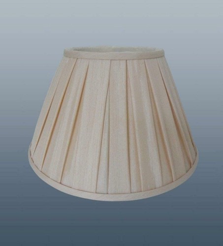 Cream round fabric - fabric, box