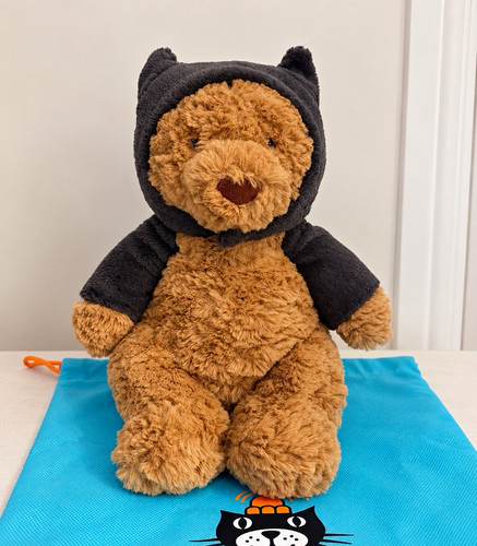 Jellycat bartholomew bear bat - bartholomew,