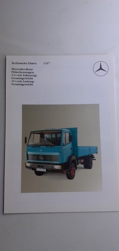 Mercedes benz 1317 flatbed - mercedes-benz:,
