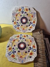 Royal Staffordshire Porcelain Plate, Imari Cairo 8920 pattern X2