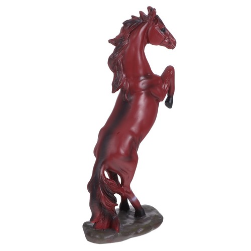 Elegant resin standing horse - elegant,